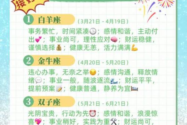 2025年3月29日十二星座运势 2025年3月29日十二星座运势