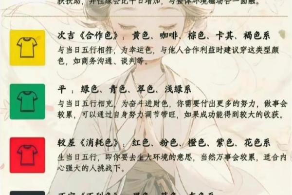 五行穿衣每日搭配2025年4月10日 五行穿衣每日搭配2025年4月10日