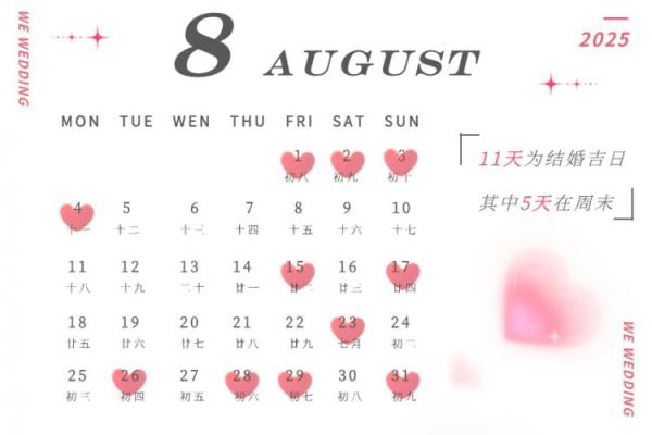 2025年3月结婚好日子一览表 2025年3月结婚好日子一览表