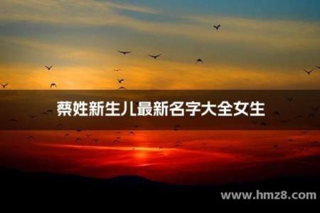 蔡姓男孩名字大全-蔡姓男孩起名字大全-蔡姓名字大全姓名