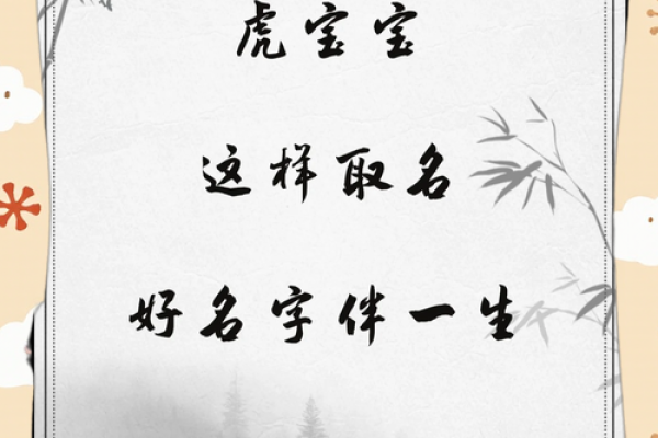 下午出生的属虎男孩应该起什么名，宜用什么字姓名