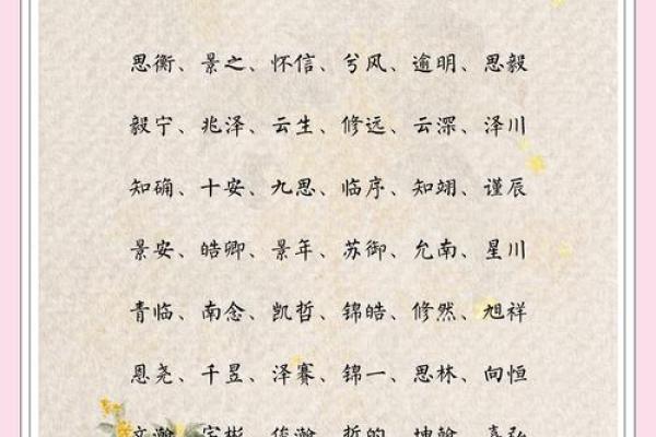 2019年3月30号丑时出生的男孩如何起名姓名