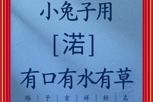 怎样给6月份出生的属兔男孩取名字姓名