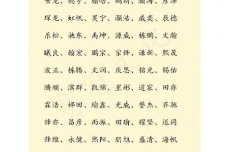 杭姓男孩名字大全-杭姓男孩起名字大全-杭姓名字大全姓名