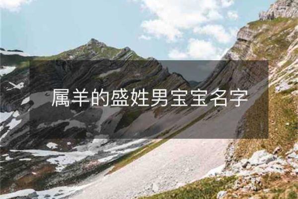 早上出生的属羊男孩应该如何起名，宜用什么字姓名