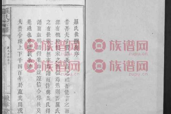 罗姓姓氏的家谱记载和宗祠对联-姓名学-华易网姓名