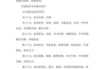 五行属火的字-五行属火的字大全-五行属火的字有哪些姓名