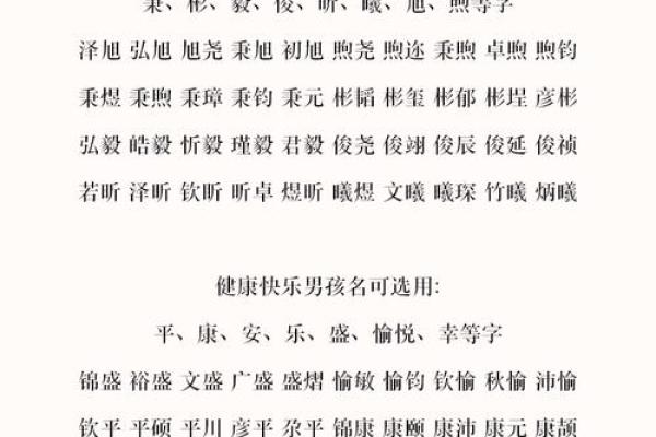 上午出生的属鼠男孩起名宜用什么字姓名