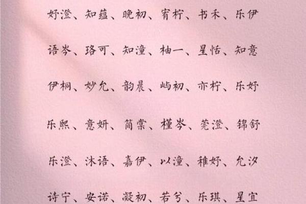 2021年7月26日出生的女孩名字寓意吉祥姓名