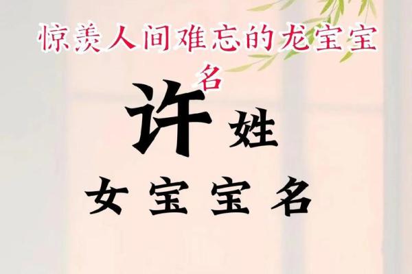 许姓女孩名字大全-许姓女孩起名字大全-许姓名字大全姓名