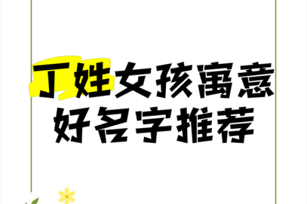 丁姓女孩名字大全-丁姓女孩起名字大全-丁姓名字大全姓名